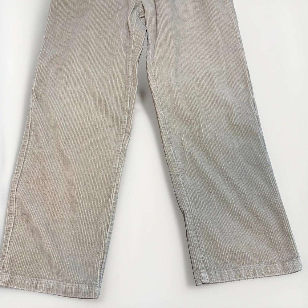 Woolrich Corduroy Pants Mens 35x31 Straight Leg Tan Beige Cotton Wide Wale - Picture 2 of 8